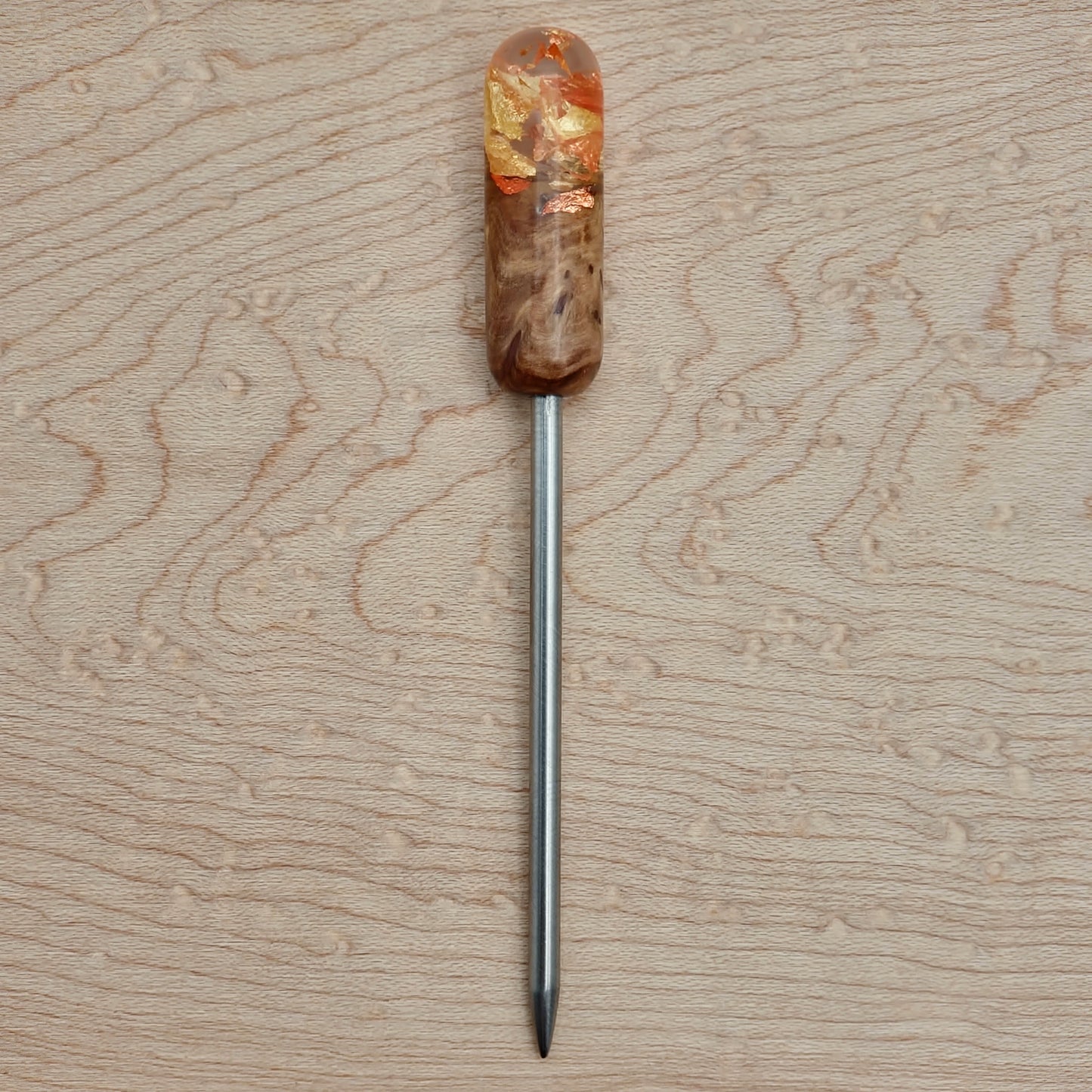 Live Edge Aussie Burl and Alumilite Resin Hybrid - Artisan Set