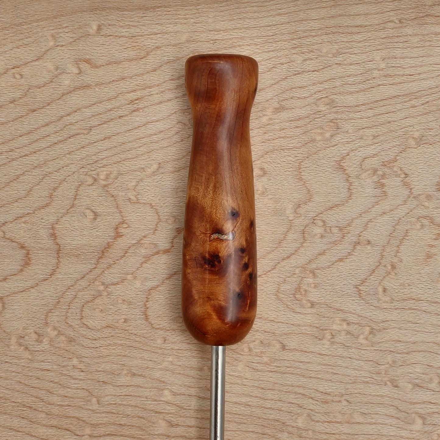 Thuya Burl with Opals - Artisan Set