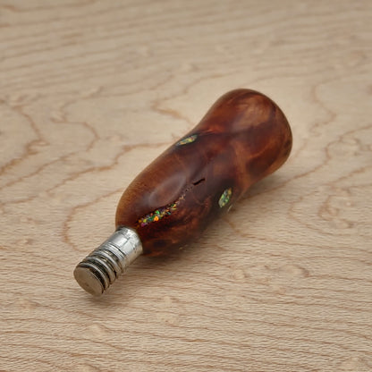 Thuya Burl with Opals - Artisan Set