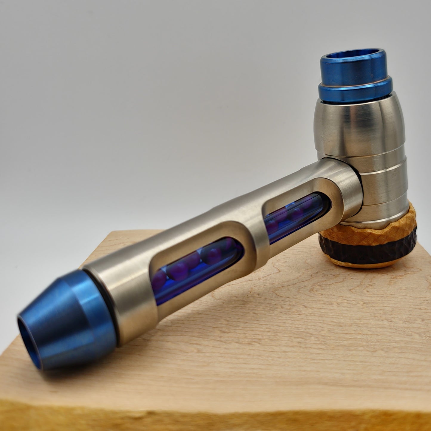 Bird's Eye Maple and Bolivian Rosewood - Blaze Base