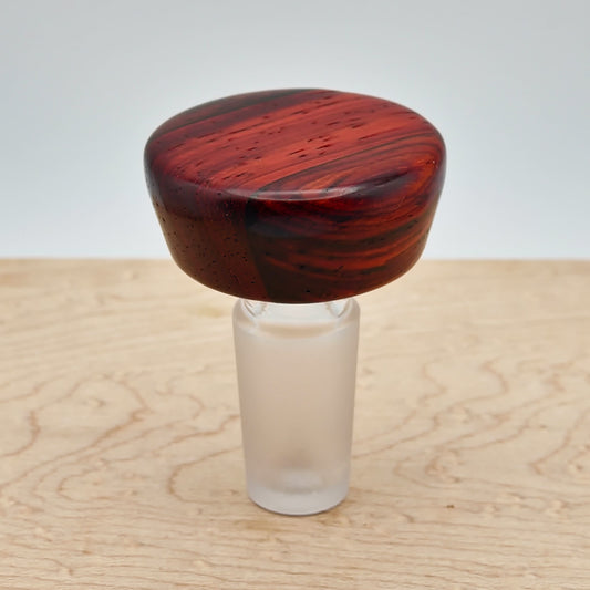 Padauk and Cocobolo - 14mm Plug / Stopper / Carb