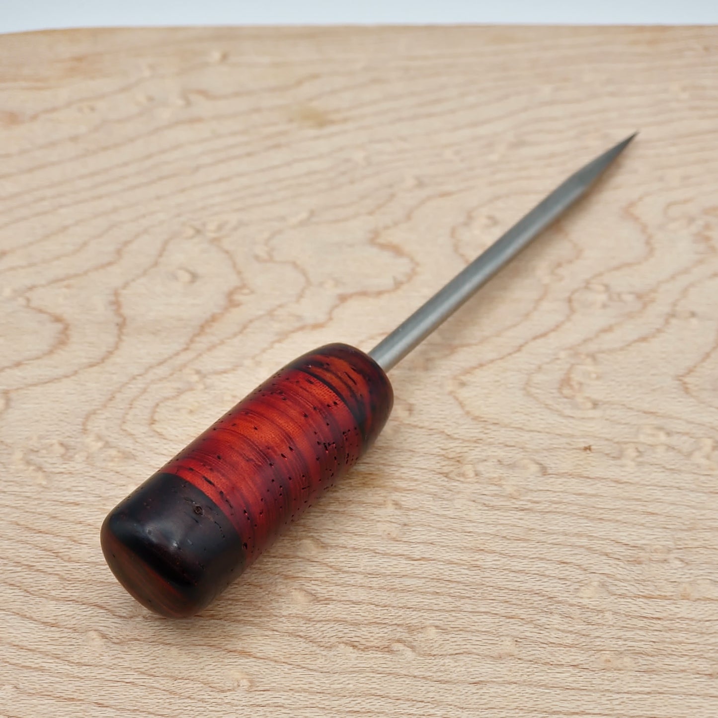 Padauk and Cocobolo with Titanium - Poker / Stir Tool / Dabber