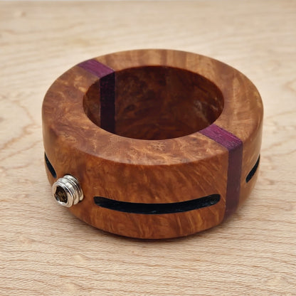 Red Mallee Burl with Purpleheart - TKO Infinity Sleeve
