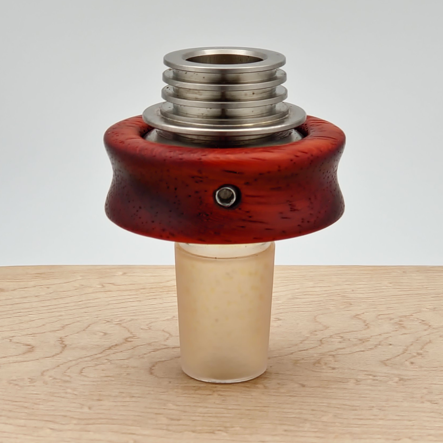 Padauk with Ergo Groove - Vapvana Bowl Sleeve