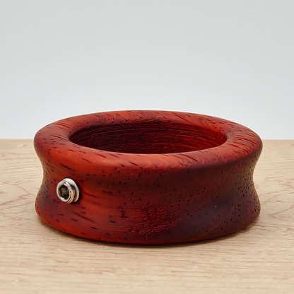 Padauk with Ergo Groove - Vapvana Bowl Sleeve